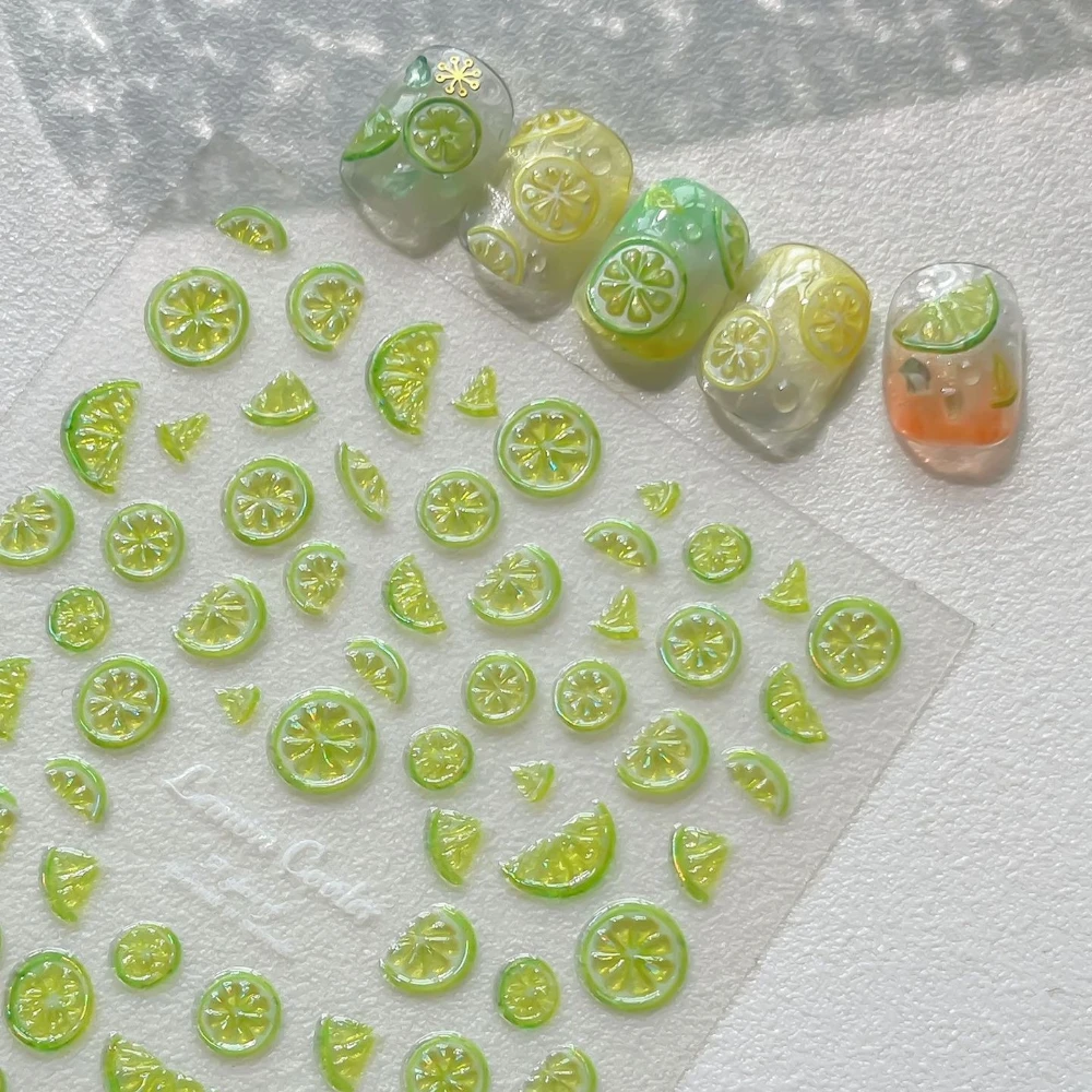 Letnie naklejki na paznokcie z – Nail Art Yellow recenzja i cena