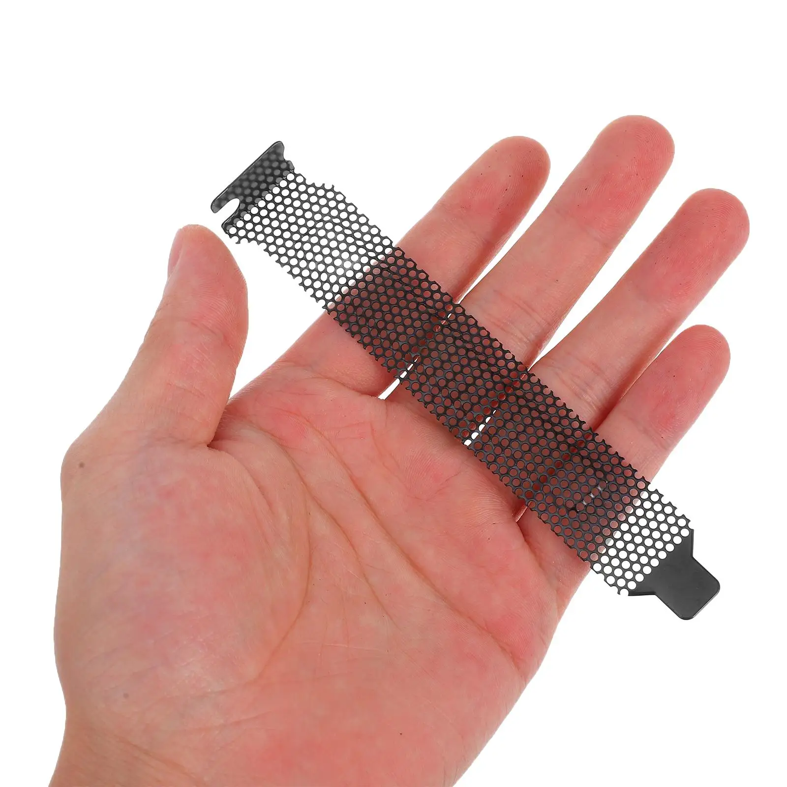 8 шт. крышка слота PCI, твердая стальная заглушка, щит, расширение, вентилируемый фильтр, защита от пыли, винты корпуса компьютера, черный