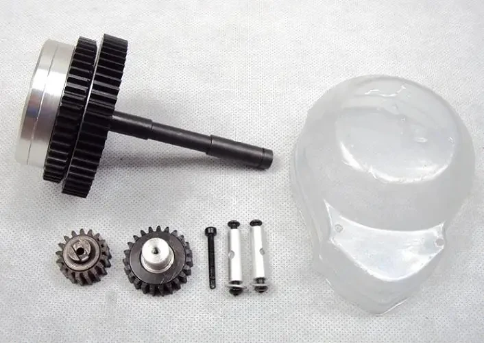 Automatic shift two-speed gear transmission set for 1/5 HPI ROFUN BAJA 5B 5T 5SC