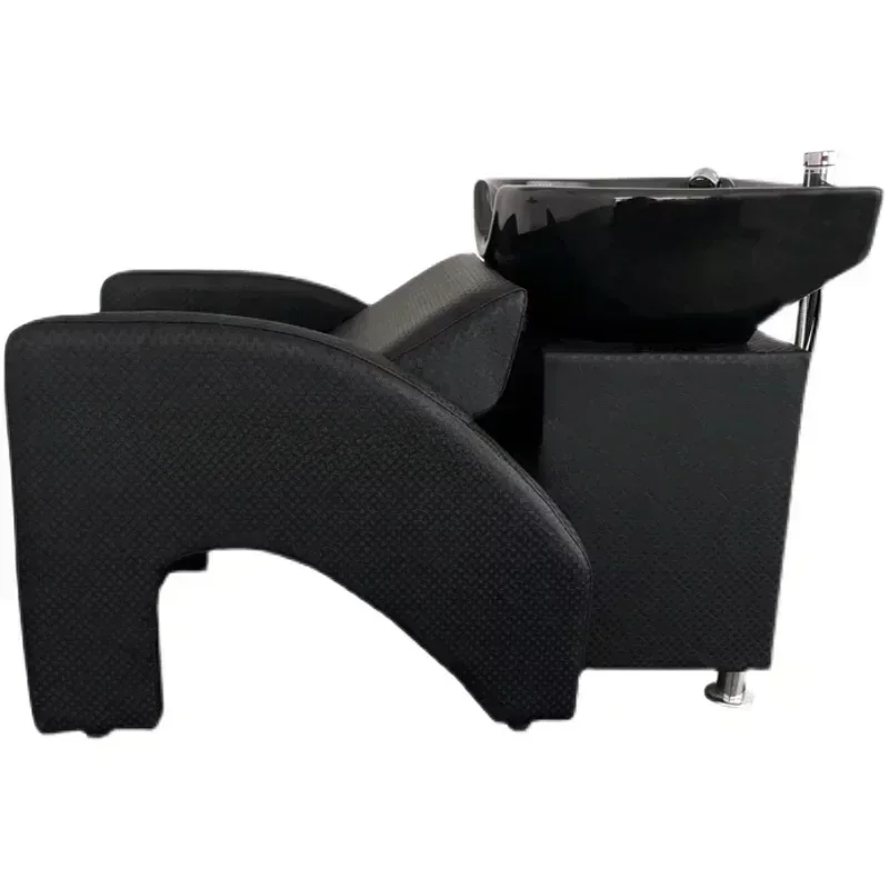 Barber Shop Lounge Shampoo Chair Hair Wash Bed Hairdressing Big Shampoo Chair Comfort Luxury Massageador Salon Furniture