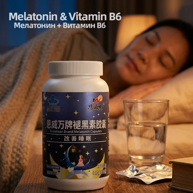 

Melatonin Sleep Support Dietary Supplement 60 Capsules