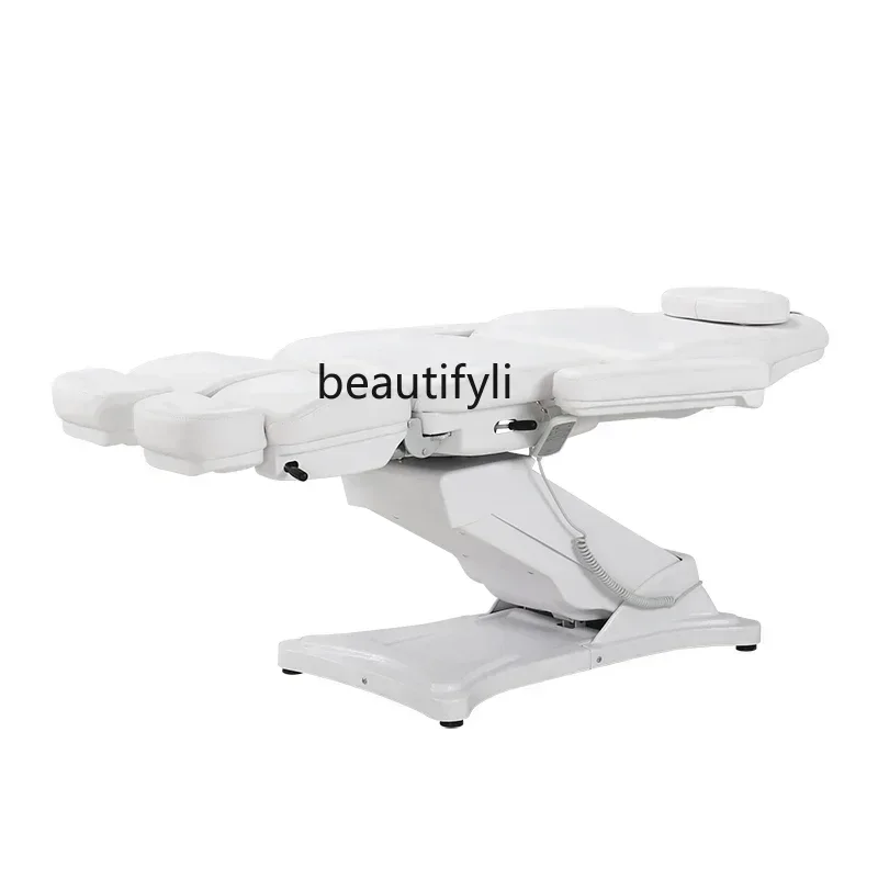 

FG17Facial Bed Beauty Salon Special Electric Lifting Inclined Tattoo Bed Micro Plastic Tattoo Embroidery Split Leg Dental