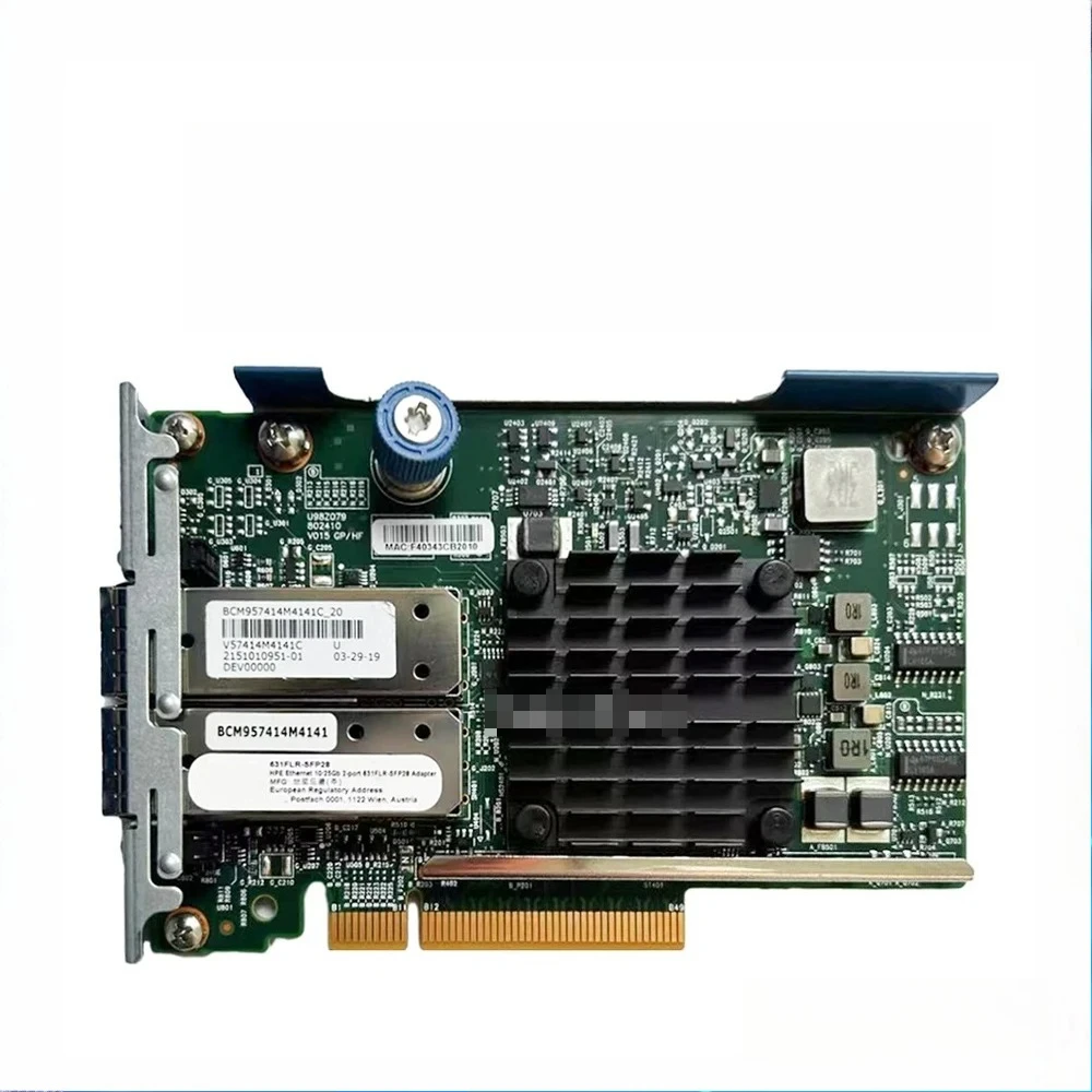 

Оригинальный адаптер 817709-B21 631FLR-SFP28 Ethernet-карта 10 ГБ/25 ГБ 840133-001 817700-001 10G/25G Карта контроллера