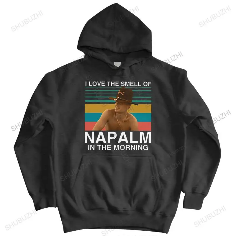 Trendy Men's Bill Kilgore Apocalypse Now hoody Cotton jacket I Love The Smell of Napalm in The Morning cool sweatshirt Tops