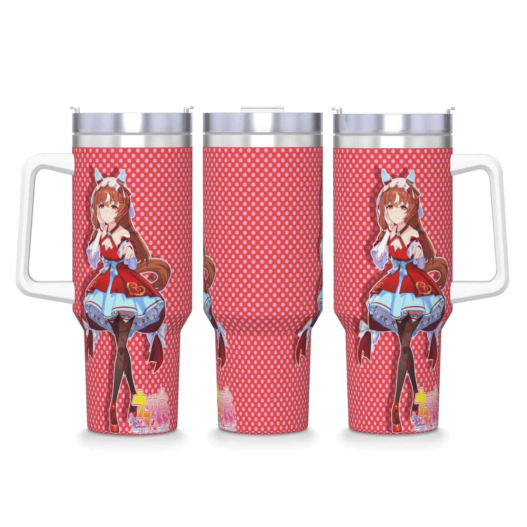 Stainless Steel Tumbler Still In Love UmaMusume Pretty Derby Coffee Mug  Insulated Hot Drinks Car Mugs Beach Custom Water Bottle