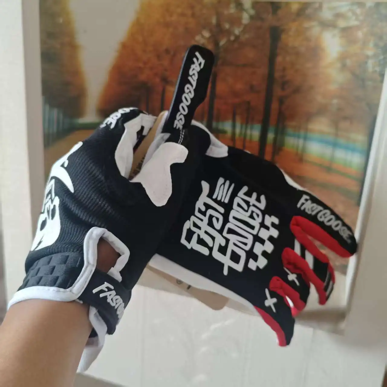 

Летние велосипедные перчатки с полным пальцем, MTB, мотокросс, BMX, внедорожный мотоцикл, мотоцикл, уличные велосипедные перчатки, мото с сенсорным экраном