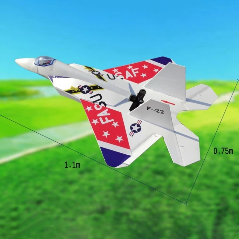 Avión modelo de ala fija RC con control remoto, Su-7, caza súper grande, juguete ensamblado DIY para aficionados y coleccionistas