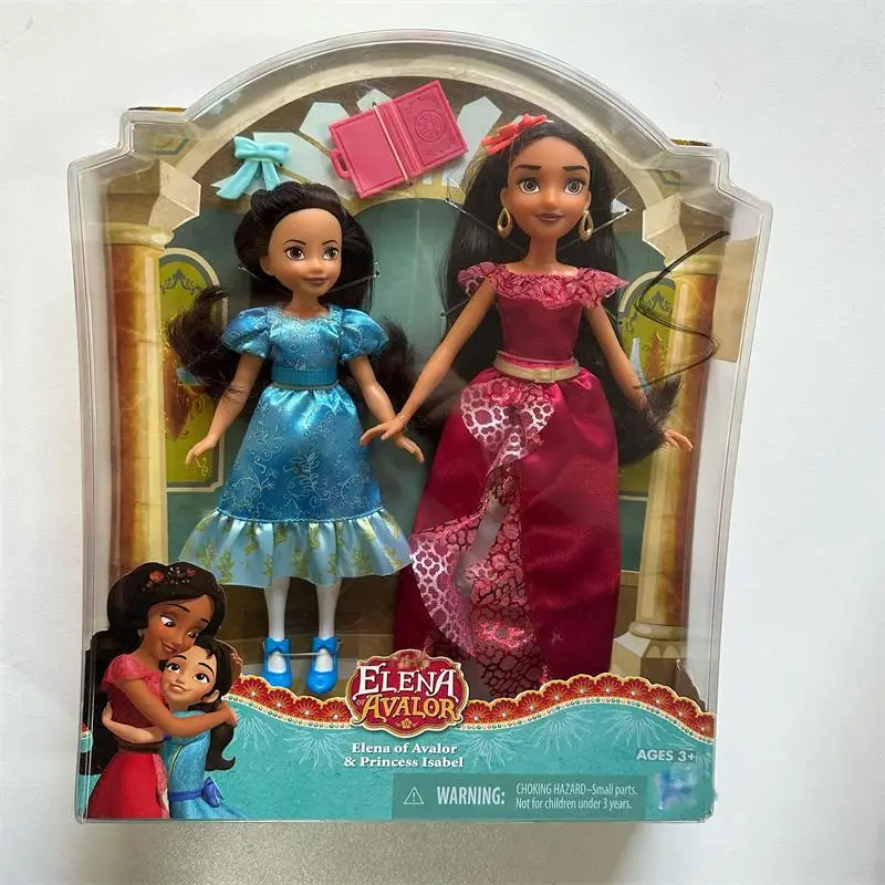 Elena of Avalor Latinx Princess Elenla Princess Naomi Turner Action Figure Royal Gown Dolls Decoration Model Toys for Kids Gifts