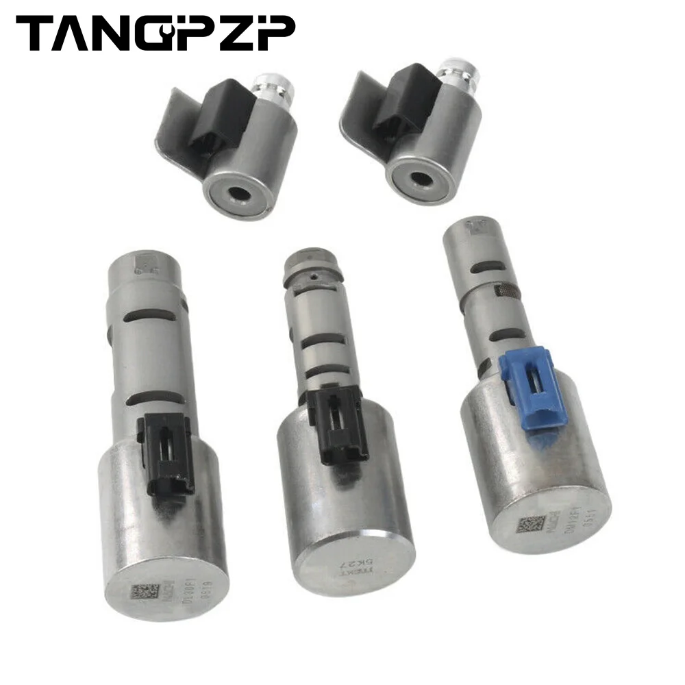Tangpzp K313 5-teiliges CVT-Automatikgetriebe-Magnetventil-Set für Toyota Corolla 1,8 l, 2,0 l ab 2014 generalüberholt