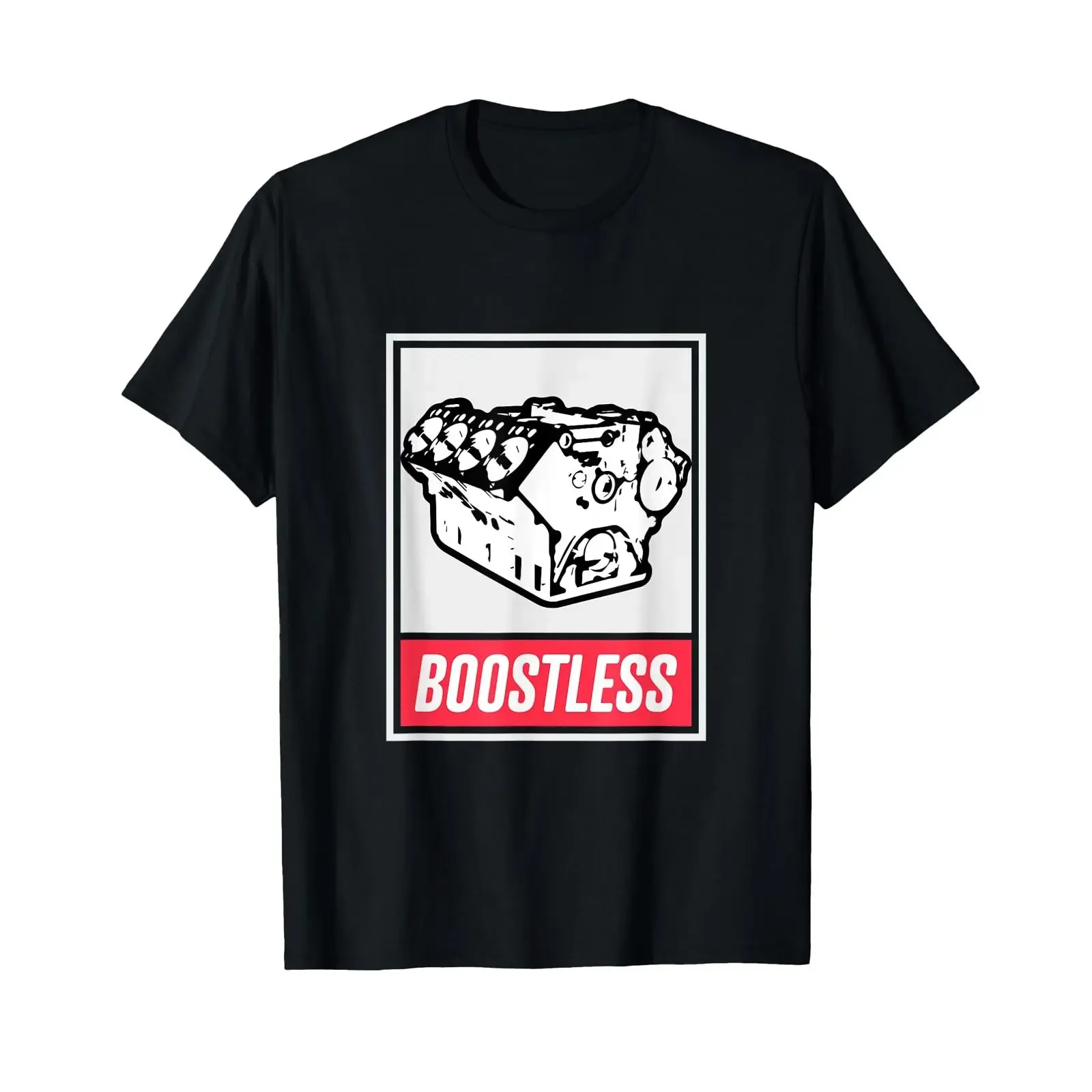 V8 Cylinder Suction Motor Boostless T Shirt vintage Washed Unisex Slightly fashion Stylish Comfortable streetwear