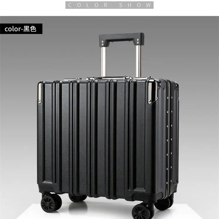 Cabin Suitcases with Thickened and Durable Universal Wheels Sturdy Suitcases Combination Locks Silent Wheels Trolley Cases