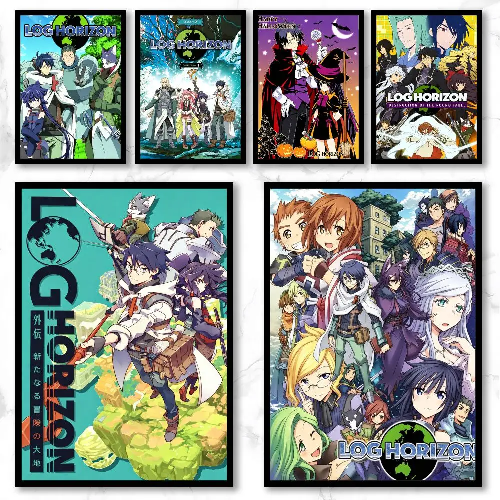 Game Story Log Horizon Poster Graffiti Art Posters, Chic Wall Decor for Home, Studio, Office & Coffee Shop