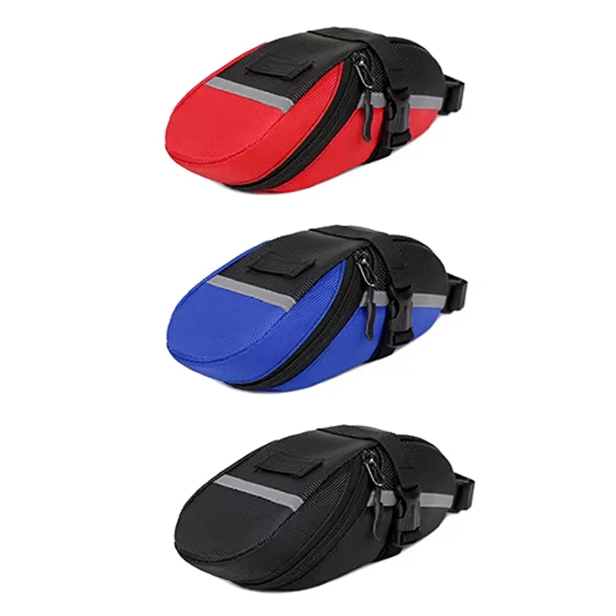 AliExpress pinmoap PINMOAP 1PC Bicycle Saddle Bag Bike Under Seat Storage Pouch Nylon Cycling Rear Bag Quick Release MTB Road Bike Accessories