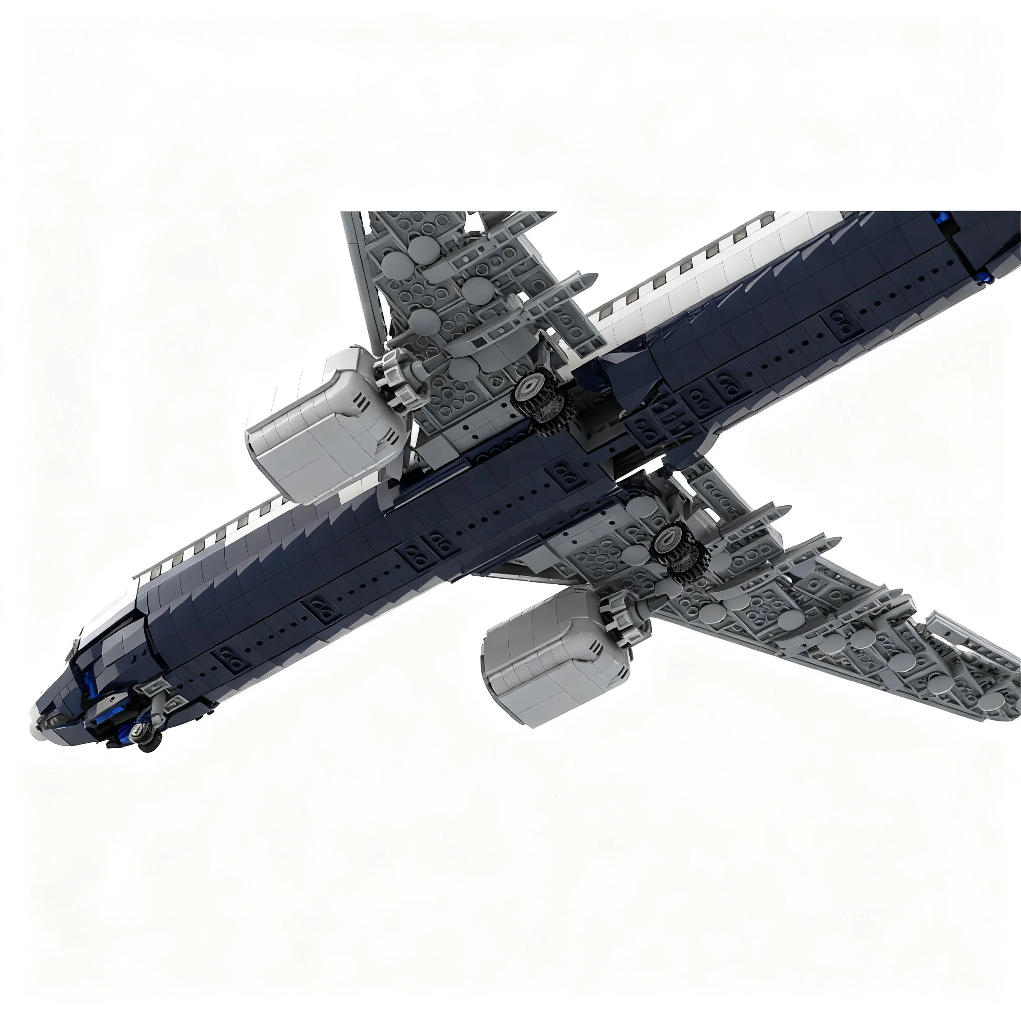 3260pcs MOC Icons Boeings 737 Max 8 - Factory Livery Model Building Blocks Architecture Christmas Gift Toys Display Collection