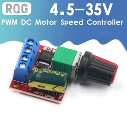 DC 4.5V-35V 5A 20khz LED PWM DC Motor Controller Speed Control Dimming Max 90W Newest