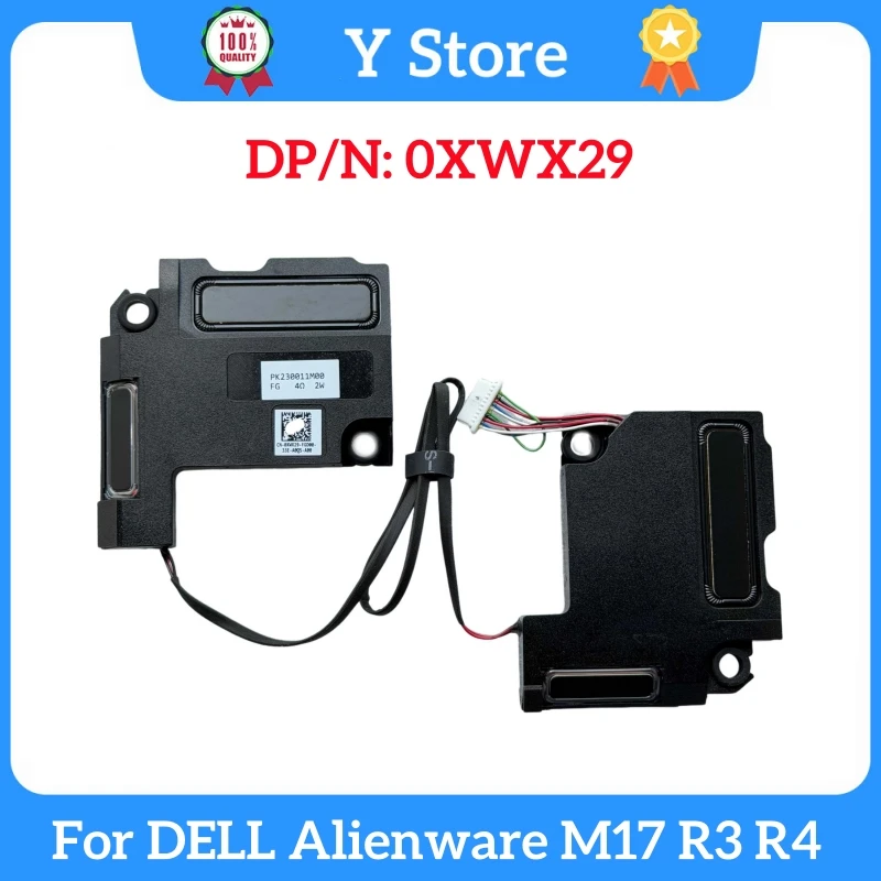 

Y Store CN-0XWX29 New Original For Dell Alienware M17 R3 R4 Laptop Speaker Built-in Speaker Sound 0XWX29 XWX29 Fast Ship