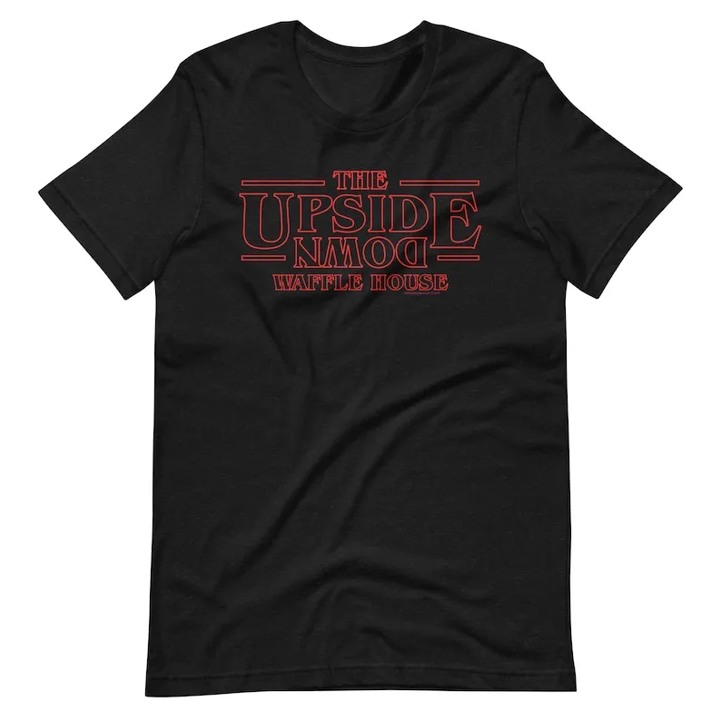 Upside Down Waffle House, Unisex t-shirt