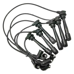 6Pcs 2750137A00 27501-37A00 27501 37A00 Spark Plug Wires Ignition Coil Cable For Hyundai Sonata 1999-2005 Optima 2.5L 2.7L