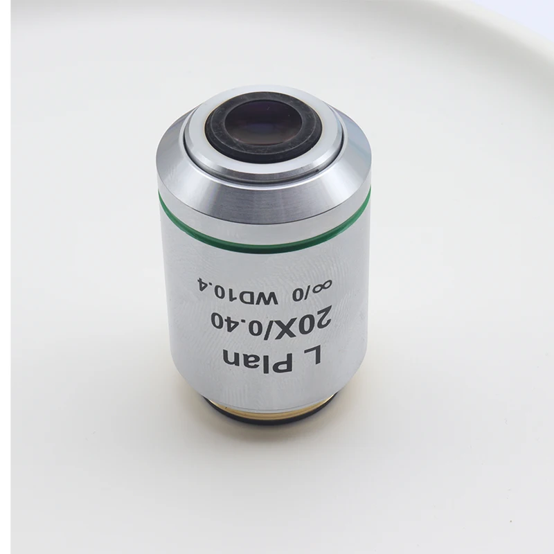 Infinity Long Working Distance Objective Lens for Metallographic Microscope 2.5X 5X 10X 20X 50X 100X