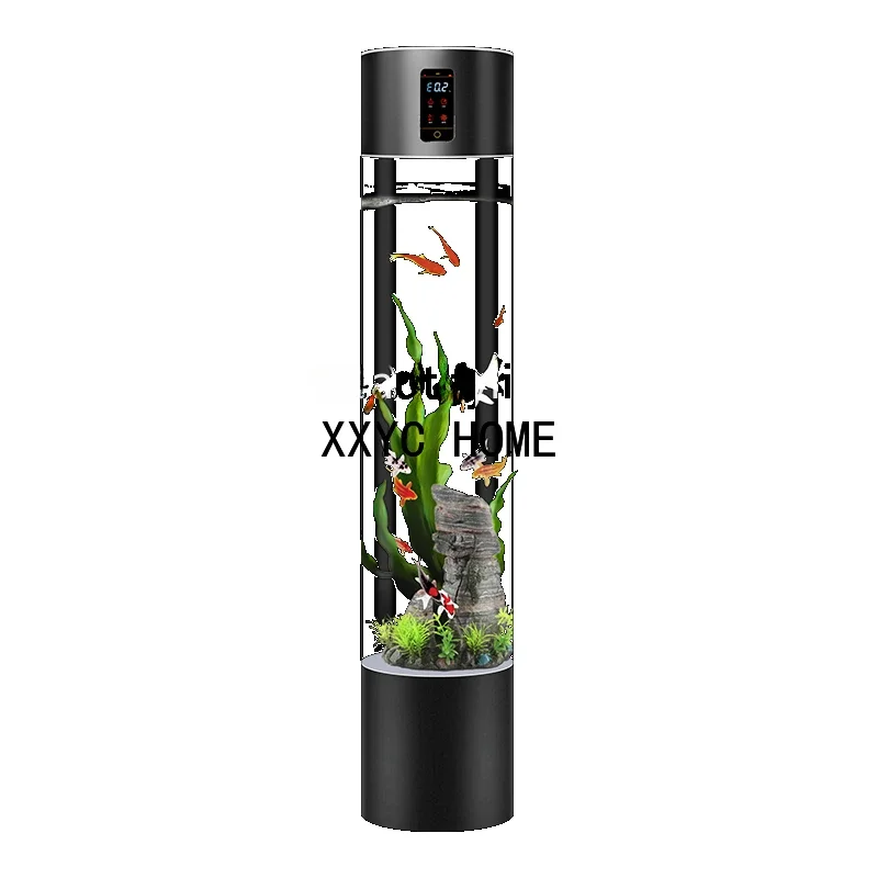 

Change Water Smart Remote Control Wireless Mute Aerating Acrylic Aquarium Loop Floor Lazy Fish Tank