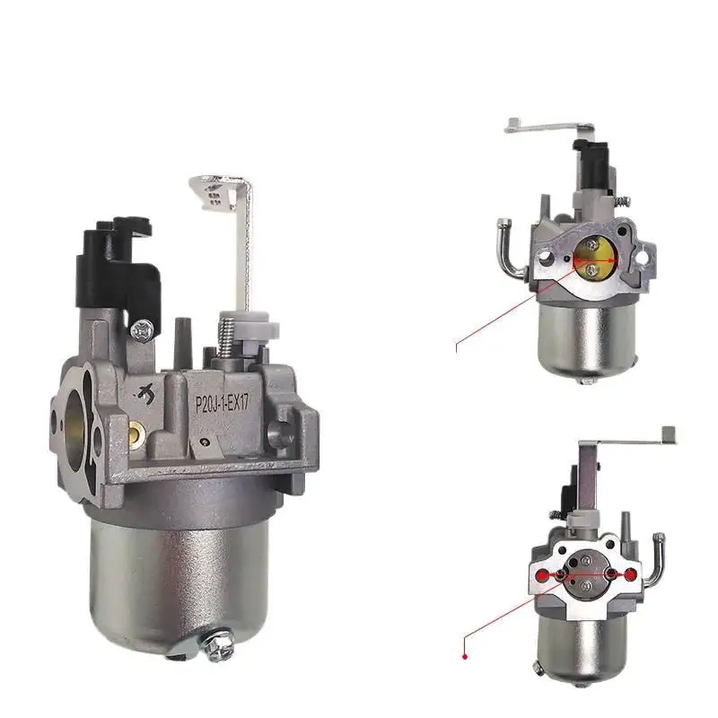 6馬力のQジェネレーター部品EX17とEX21は、スバルロビンキャブレターDに適しています。