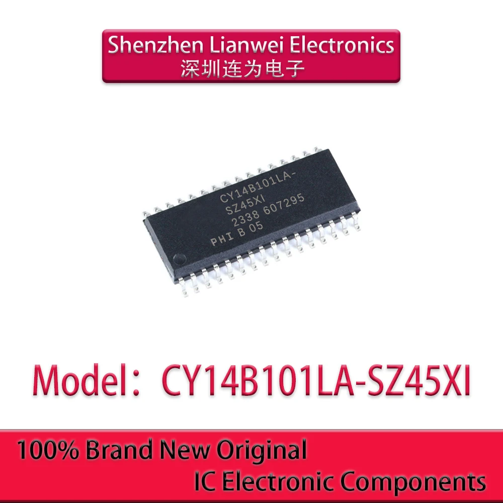 

100% New Original CY14B101LA-SZ45XI CY14B101LA IC Chipset SOP-32