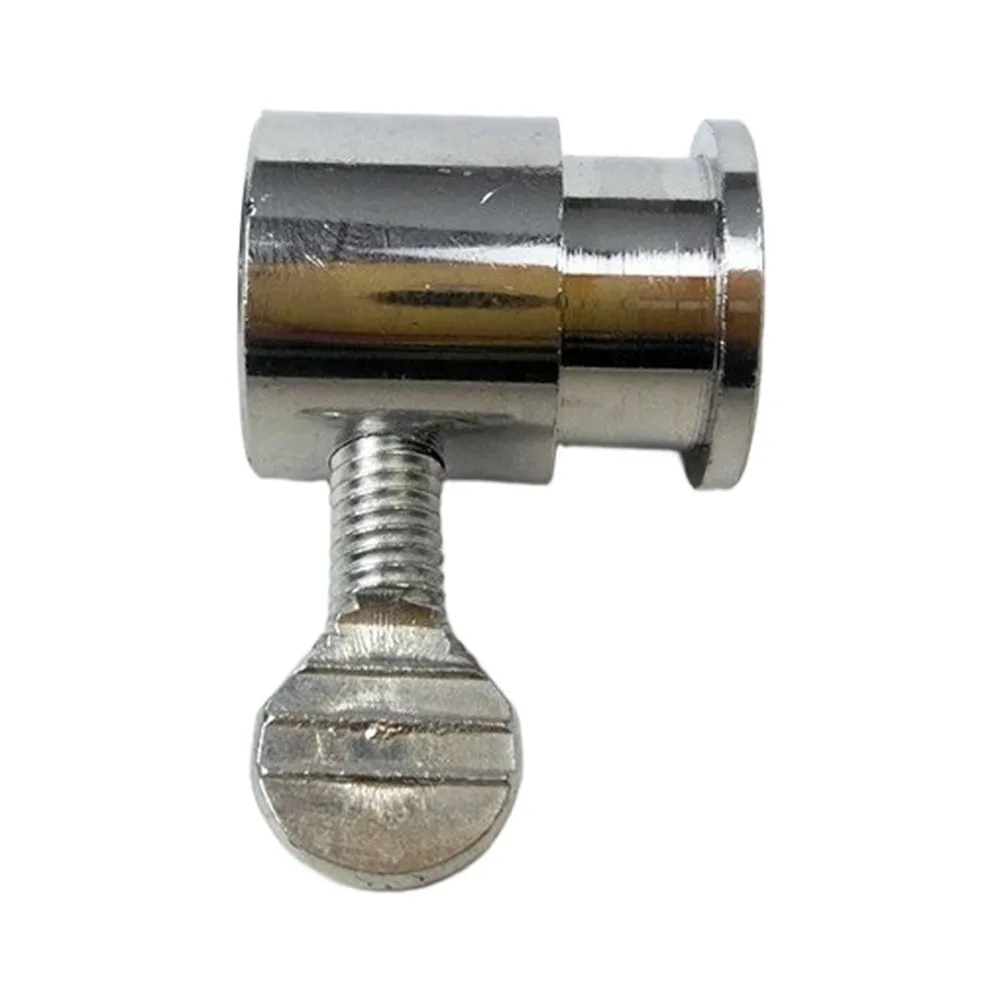 2/4/6pcs Chrome=Plated Iron Rotisserie Holder Set For BBQ Grill, Stable Limiting Sleeve For Even Cooking Skewer Rods, Rust=Proof
