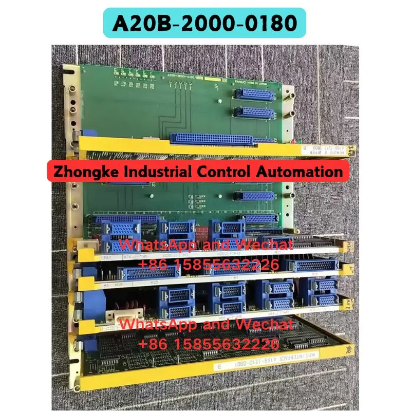 Used OEM disassembled parts circuit board A20B-2000-0180 Functional test OK Fast Shipping