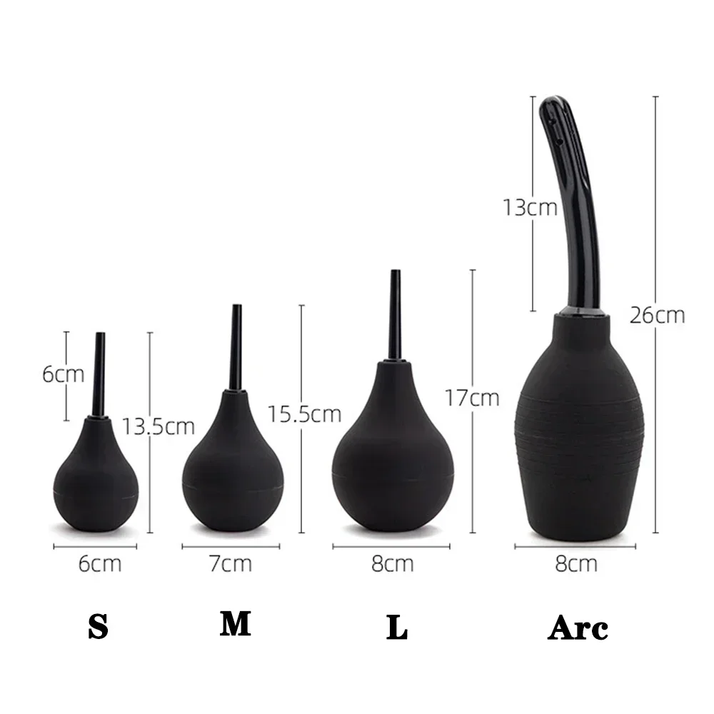 Enema médico Chuveiro retal, Grande Capacidade, Sistema de Seringa Esferográfica, Ânus Cleaner, Tip Nozzle Plug, Colon Anal