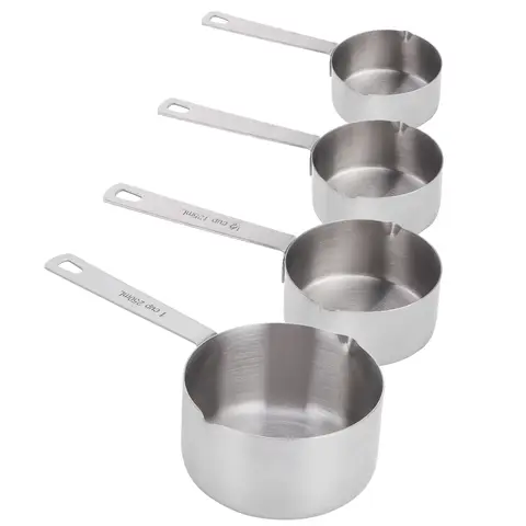 Measuring Scoop 304 Stainless Steel Baking Measuring Spoon with Scales Kitchen Supplies for Coffee Flour