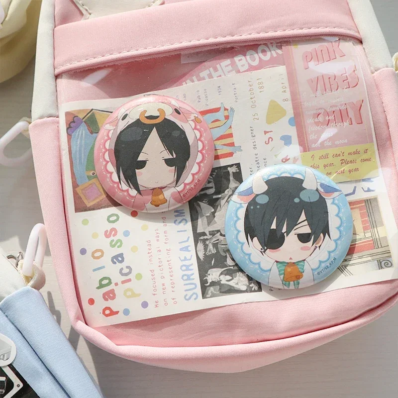 Ita Bag New 3 Way Cute Canvas Shoulder Bags Women Popular Display Backpacks Japanese Kawaii Transparent Crossbody Bag Bolsos