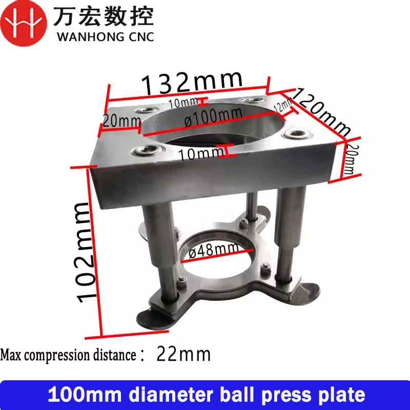 100mm 105mm CNC Parts Auto Pressure Plate Clamp Fixture Spindle Tool Holder