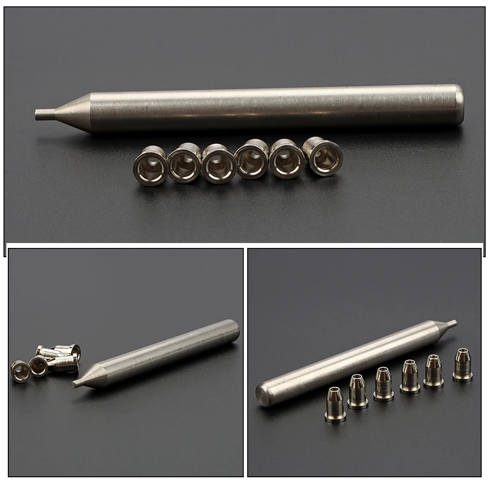 

1 Set String Mounting Buckles Metal Ferrules Replacement Accessories For Electric Small Light Easy To Carry Installation Tools