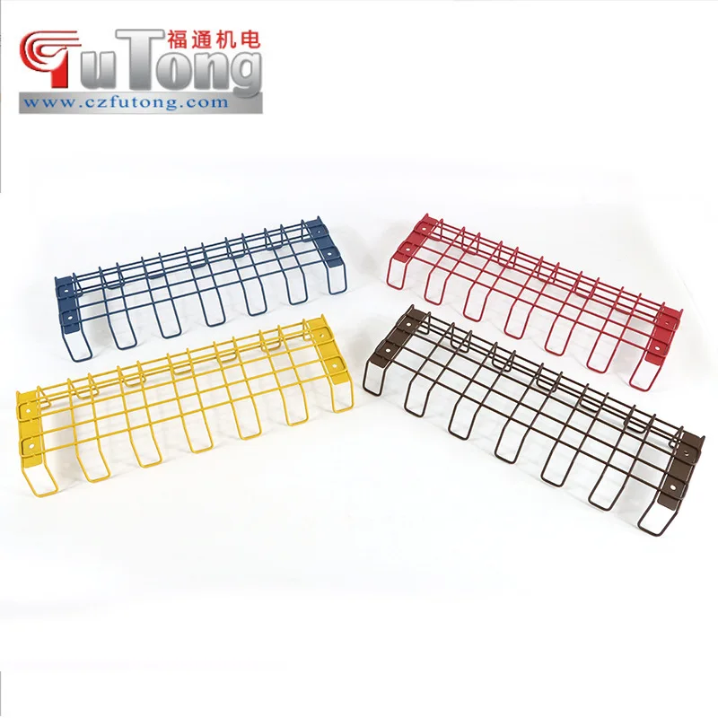 No-Drill Mesh Under-Desk Cable Basket Power Strip Organizer Office Desks