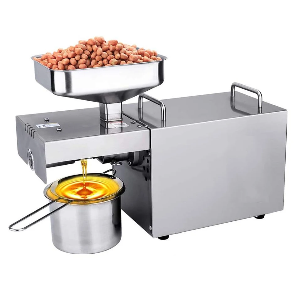 

2025 Hot Press Mini Oil Machine Avocado Oil Extraction Stainless Steel Machine For Home Use Kinds Of Seeds Peanut Oil