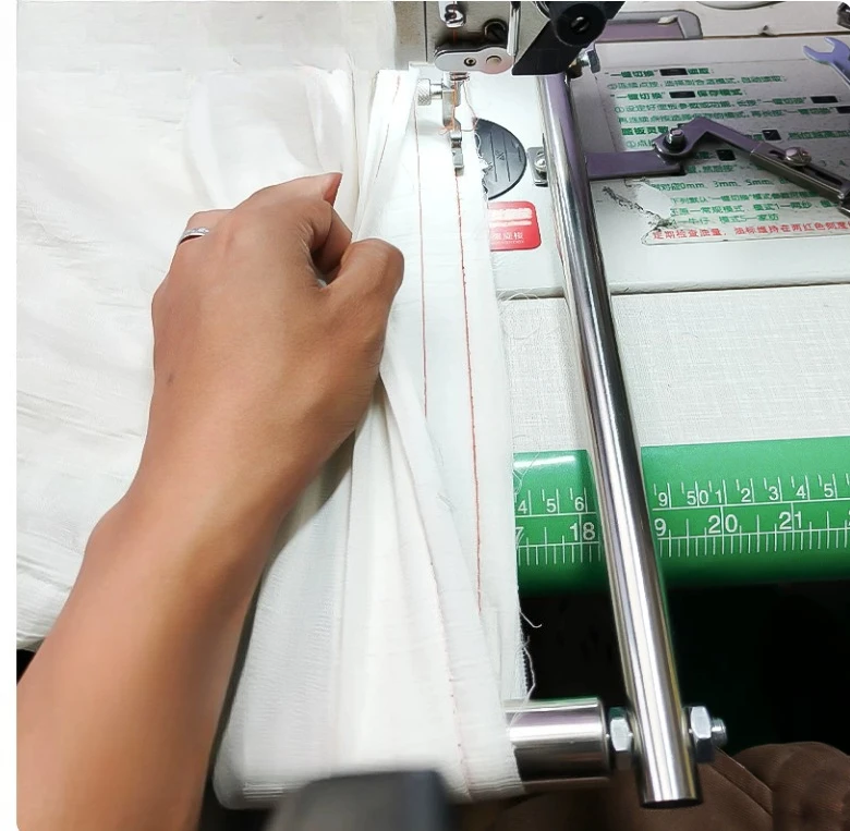 Hand-pulled waistband elastic frame flat sewing machine handheld beer rack waistband cuff tool