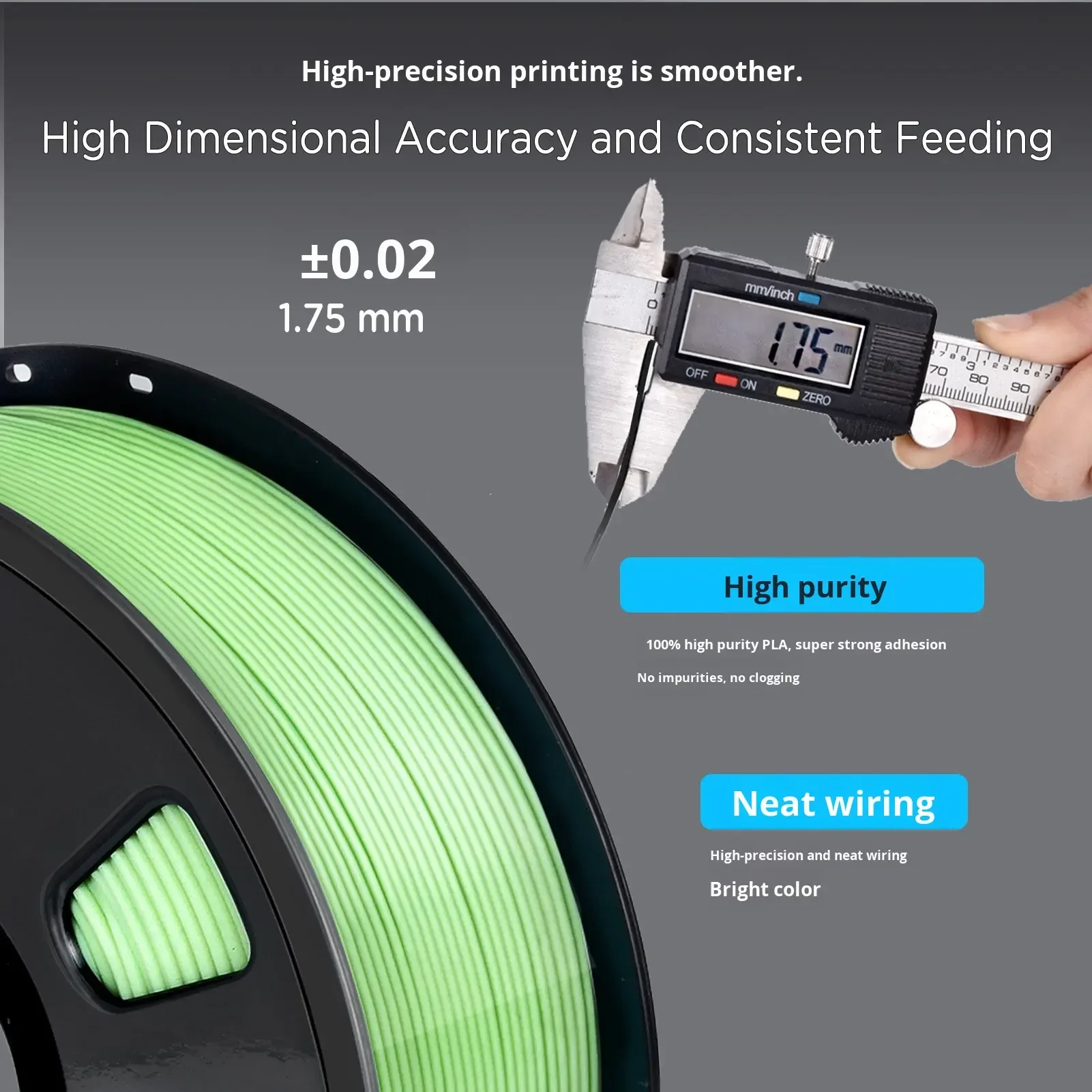 3D Printing Filament PETG 1.75mm 1kg 3D Printing Supplies Jungle Green PETG Material Suitable for  Printer