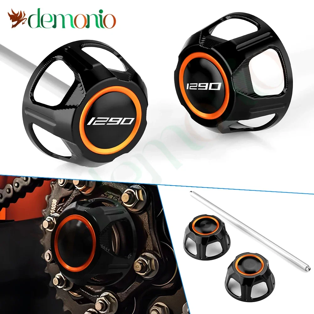 

Motorcycle CNC Aluminum For KTM 1290 SuperDuke R / EVO 1290 SUPERDUKE 1290Super Duke GT Rear Wheel Axle Fork Crash Slider