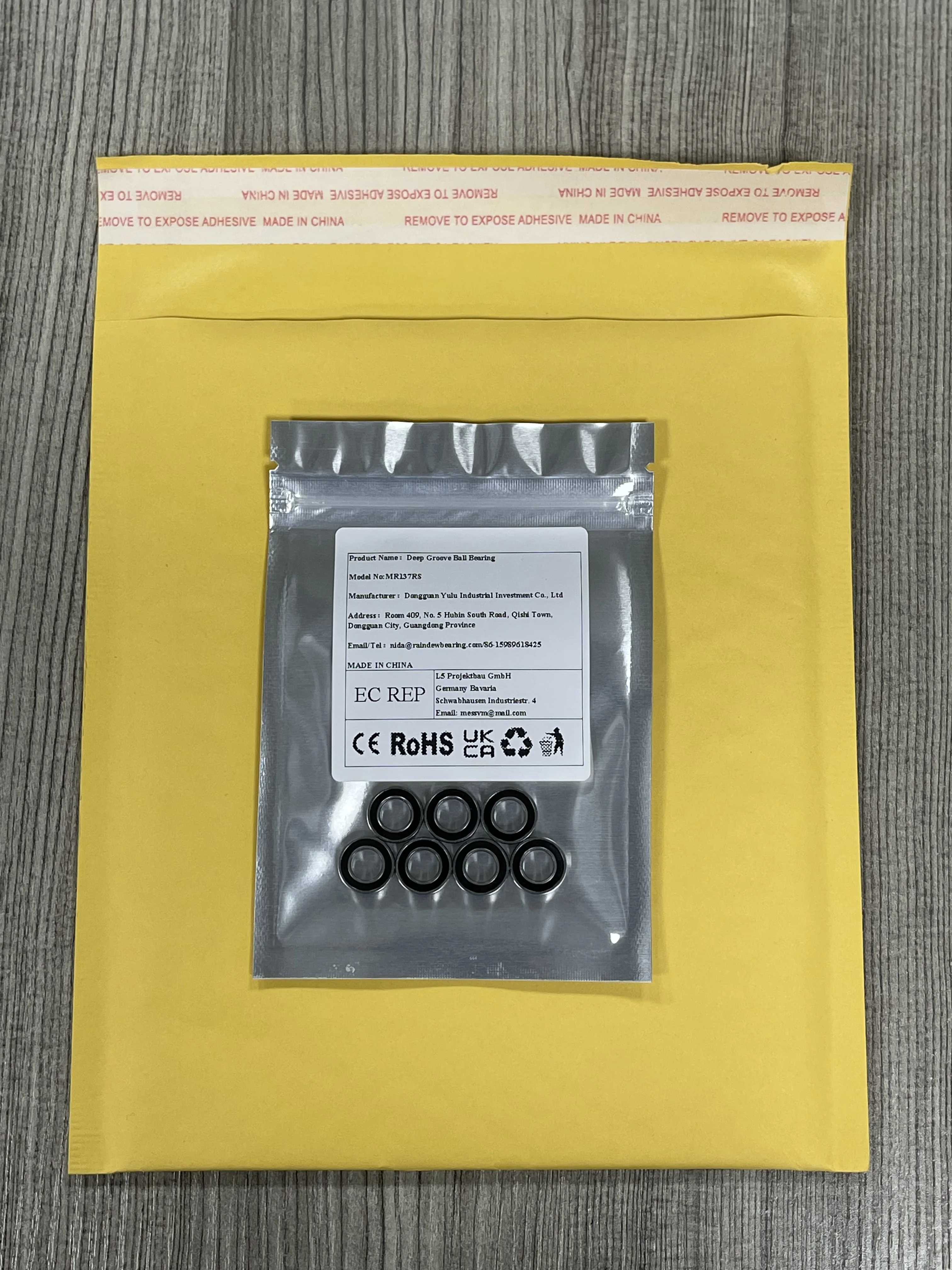 

10PCS SMR106RS 6X10X3 mm Bearing ABEC-7 Miniature SMR106-2RS Ball Bearings RS SMR106 2RS With Blue Sealed L-1060DD