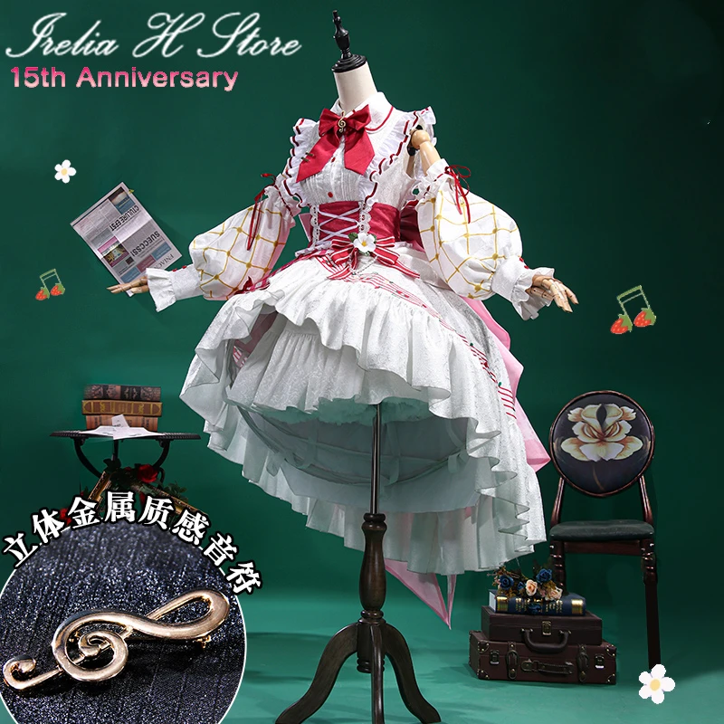 Irelia H Store mi & ku15th anniversary przebranie na karnawał mi & ku truskawkowa sukienka damska prezent na Halloween piękne sukienka lolita