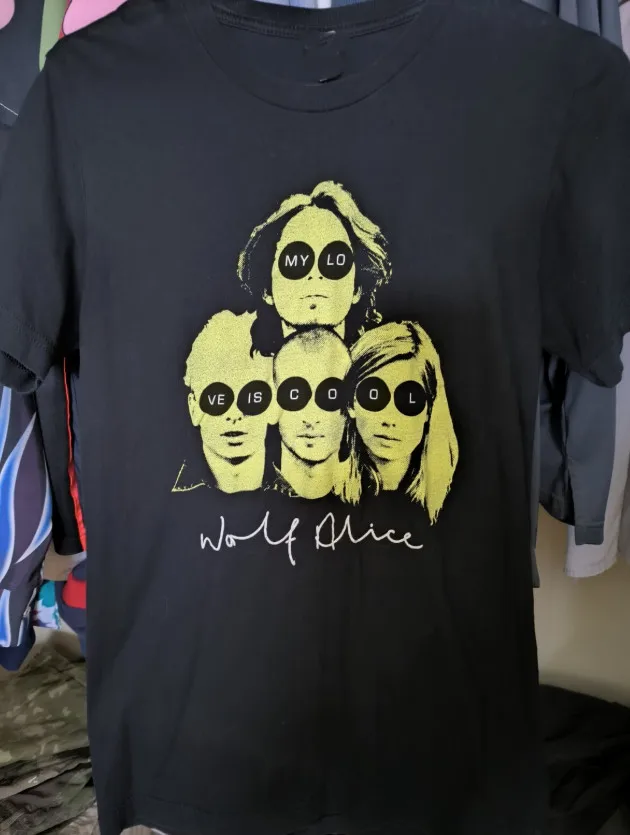 Wolf Alice indie my love is cool Cotton T-Shirt Black S-5XL BL2.788