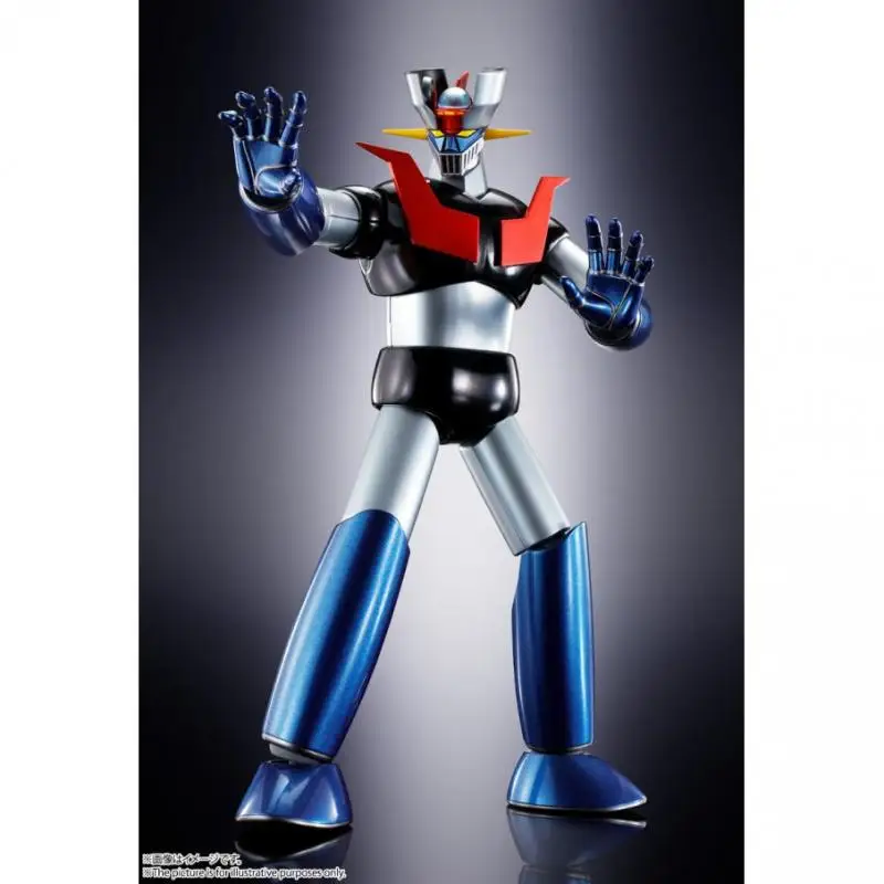 [In stock] Bandai Original 16.5CM SOUL OF CHOGOKIN GX-105 Mazinger Z KAKUMEI SHINKA Finished Movable Dolls Model Toys Gifts Men