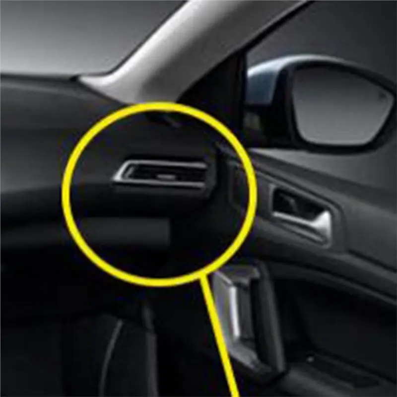A60E-A/C Conditioning Air Outlet Grille Panel Dashboard For Peugeot 308 308S 2014-2019 96778765ZD 96778766ZD
