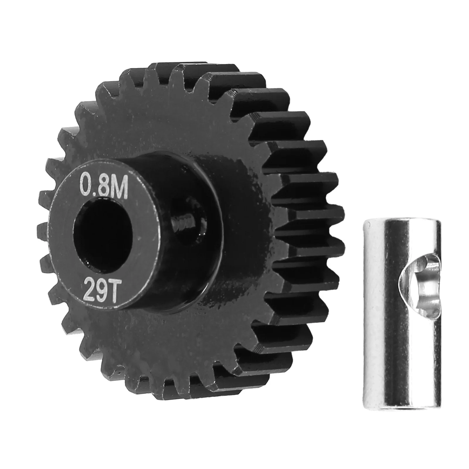 1pc Steel Metal Pinion Motor Gear 0.8 Module 32P 5MM Inner Diameter Motor Gear Motor Gear 13-21T Suitable for 1/10 Diagonal