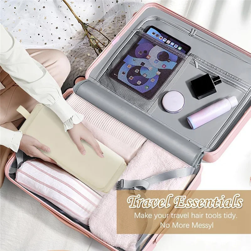 

M11K-Портативный двухслойный чехол для фена, водонепроницаемая сумка для бигуди для Shark Flexstyle/Dyson Airwrap