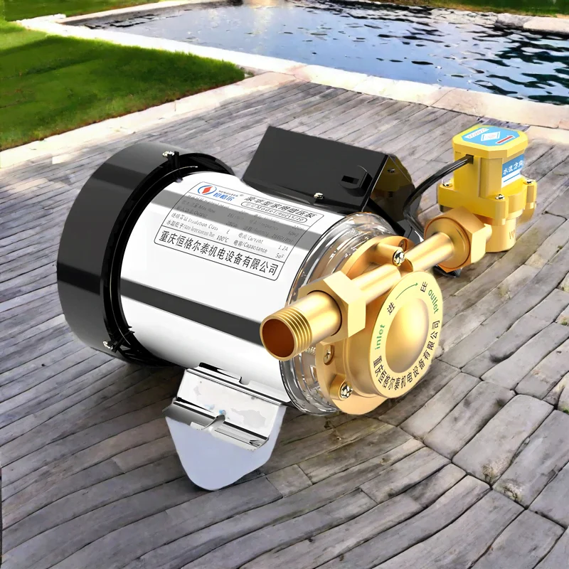 Pipe Solar Dc Water Booster Pump High Pressure Stainless Steel Tap Mini Home Electric Diaphragm PUMP OEM Commercial Buildings