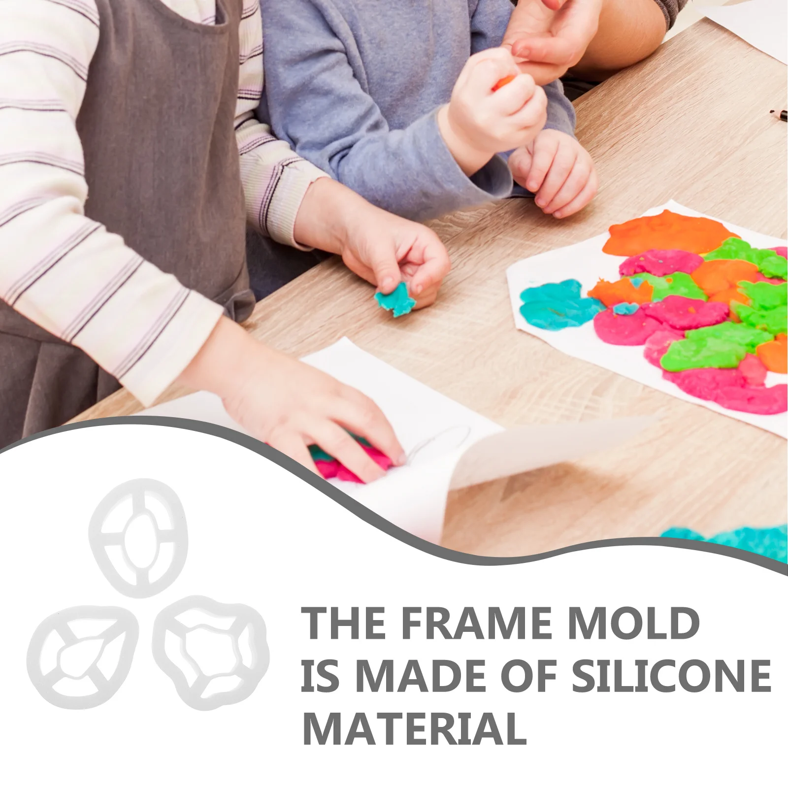 

3Pcs Polymer Clay Earring Mold Multi-Use Cutter Tools for DIY Jewelry Making Craft Supplies Clay Cutters Polymer Cutters