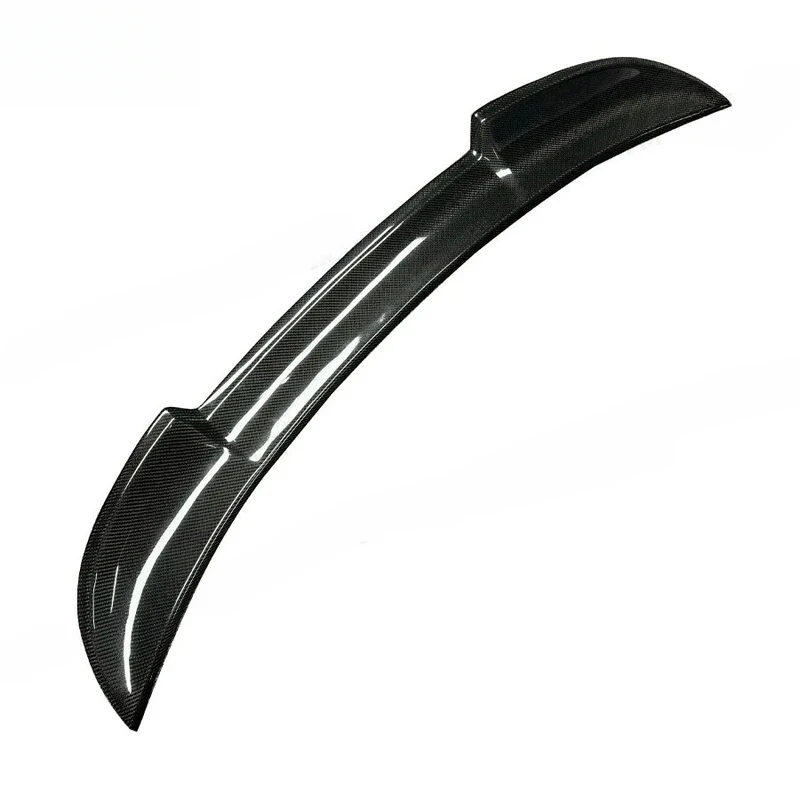 MMD Style Carbon Fiber Rear Spoiler, Aerodynamic Trunk Diverter Body Kit Parts