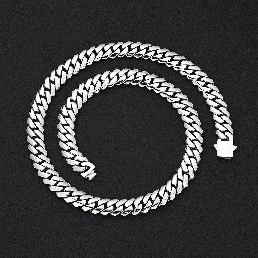 Colar de corrente cubana de Mi - Cuban Link Chain 12Mm avaliação e preço