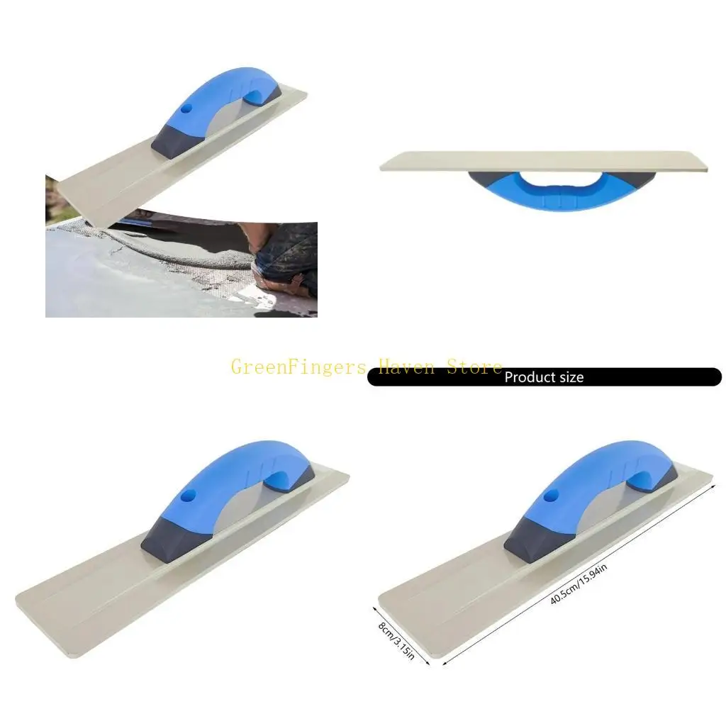 F68D Magnesium Hand Float Finishing Plaster Drowel أداة للبطانة الجافة الخرسانية